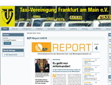 Tablet Screenshot of flughafen.taxi-vereinigung-frankfurt.de